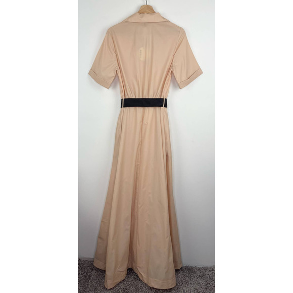 STAUD Millie Maxi Dress in Buff - Picture 3 of 9